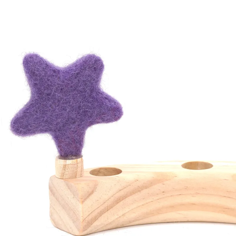 Anello di compleanno con stelle,