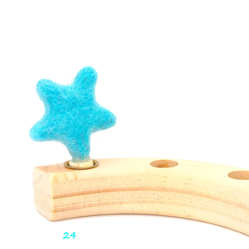 Anello di compleanno con stelle,