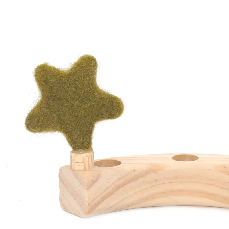 Anello di compleanno con stelle,