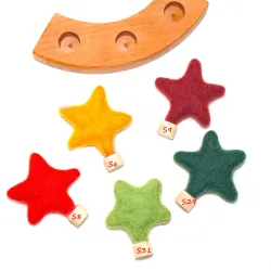 Anello di compleanno con stelle,