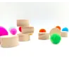 wood plugs, candle plugs 16,5mm 0,64inch,  birthday rings plugs