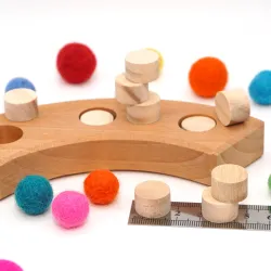 wood plugs, candle plugs 16,5mm 0,64inch,  birthday rings plugs