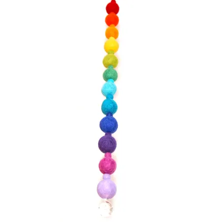 Filzkugeln Sonnenfänger, Waldorf Reiki, Regenbogen Mobile Suncatcher