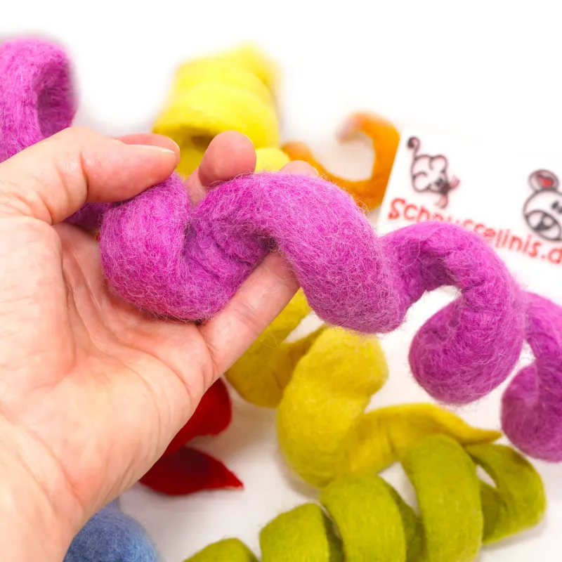 Cat felt toy, cat string, cat string, toy cat firm