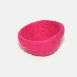 felt bowls, felt toy, Rainbow felt, Montessori toy