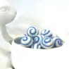 Filzkugeln mit Spiral Muster, Filzkugel Baby Mobile, Montessori Filz