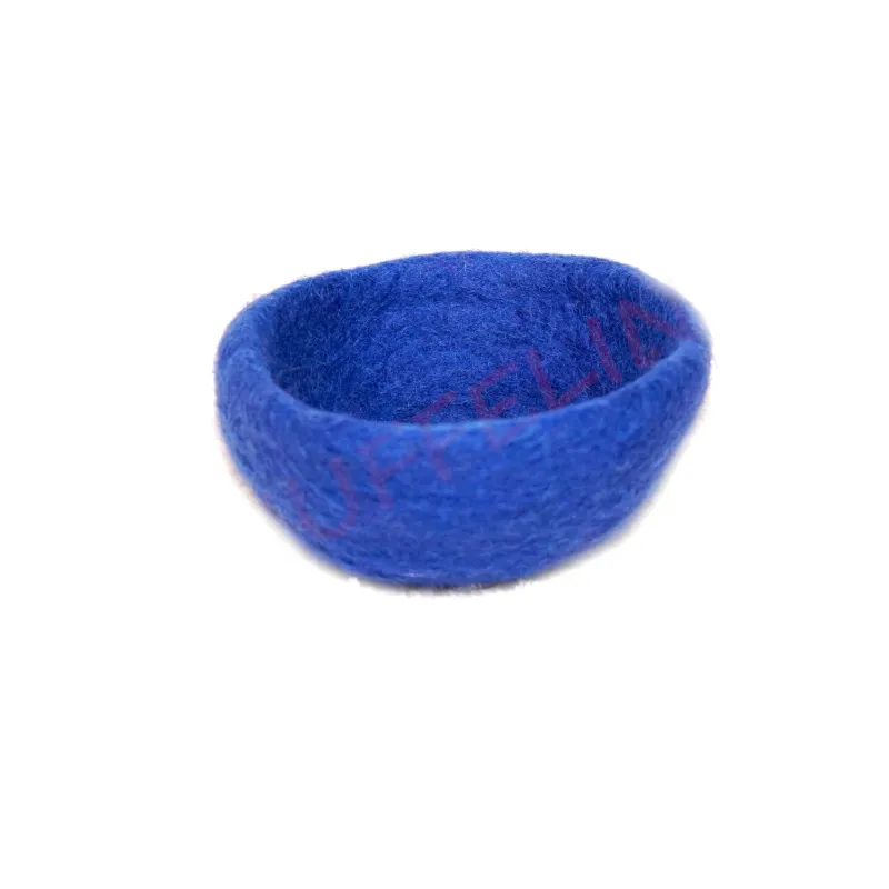 felt bowls, felt toy, Rainbow felt, Montessori toy