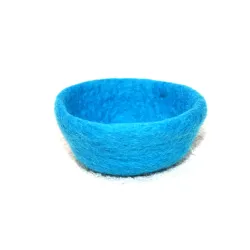 felt bowls, felt toy, Rainbow felt, Montessori toy