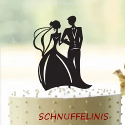 cake topper; Brautpaar cake topper, Hochzeitstorten Topper