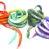 felt dreadlocks, Montessori Rainbow felt cord, felt craft cords