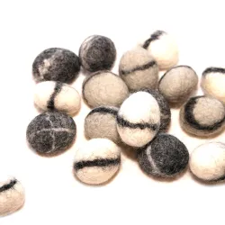 Felt stones river pebbles set of 5, River pebbles,