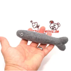 Dog chew bone felt fish, Felt fish chew bone for dogs