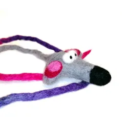 Felt mouse bookmark