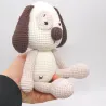 Häkeltiere Hund, Baby Geschenk Taufe, Baby Mobile Hund gehäkelt, Hund