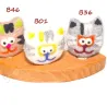 birthday ring plugs cats, funny cat faces, happy cats wooden plug