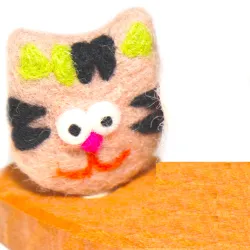 birthday ring plugs cats, funny cat faces, happy cats wooden plug