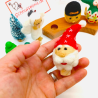 Motivstecker für Grimms Jahresring, Santa Weihnachtsmann Stecker