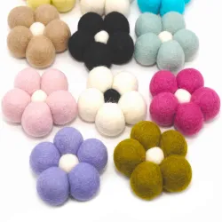 Felt flowers XXL,