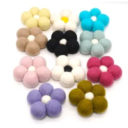 Felt flowers XXL,