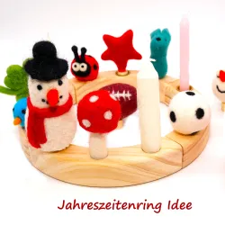 Geburtstagsringe natur Holz, Ringe Geburtstage, Kindergeburtstag Idee