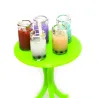 Gnome drink sets, Miniature drinks, Bubble tea Miniature