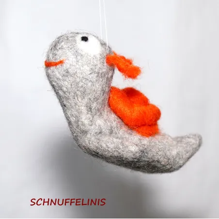 Filz Schnecken Baby Mobile, Fenster Dekor Schnecke, Geschenk Anhänger