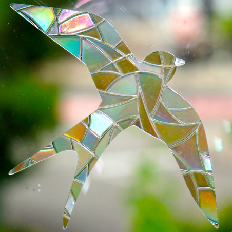 Bird suncatcher rainbow