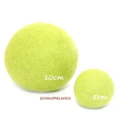 Filzkugeln 5cm, Wolle Pompons Trommelköpfe, Filzbälle Schläger Kugeln