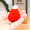 Miniature decoration elk, tiny tomte elk set, tiny Christmas idea