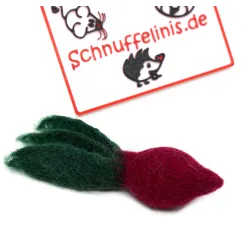 Cat toy felt veggies, felt vegetables made of felt wool, children's kitchen