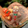 Christmas gingerbread men, Christmas ornaments, felt gingerbread