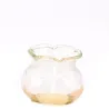 Vase aus Glas Mini, Miniatur Wichtel Glas, Mini Vase runde Vase