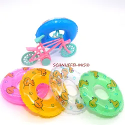 Miniature bike swimming set, tiny bike set, tiny Christmas idea