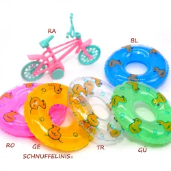 Miniature bike swimming set, tiny bike set, tiny Christmas idea