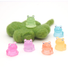 Frösche grün Miniatur leuchtend