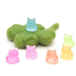 Grenouilles miniatures en 5 couleurs