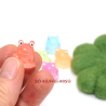 Miniature frog orange luminous