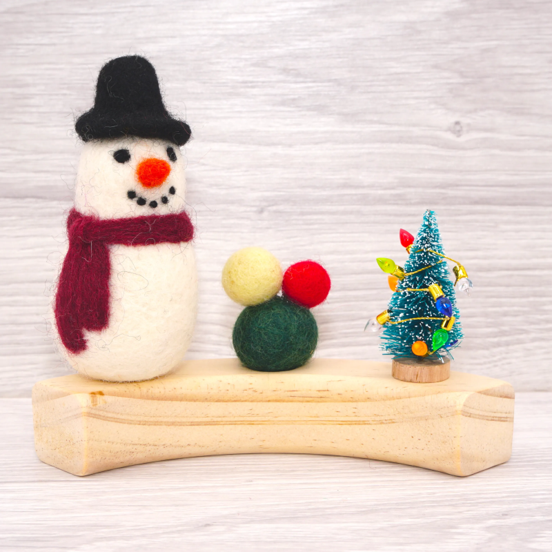 Jahresring Stecker Filz Weihnachten, gefilztes Weihnachten Gnome Set Jahresring Stecker Filz Weihnachten, gefilztes Weihnachten Gnome Set