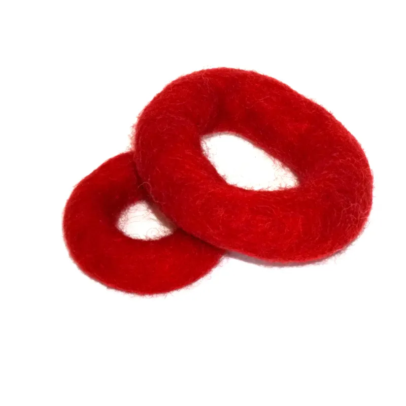 wool felt rings, Baby mobile DIY, cat toy, felt rings, felt wool rings