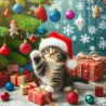 Adventskalender Füllung für Katzen, Katzen Geschenk Set 24teilig