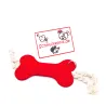 Keyring felt bone, key ring holder for dog owners, stockings for men