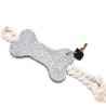 Keyring felt bone, key ring holder for dog owners, stockings for men