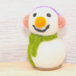 snowmen colourful scarf 31 ear warmer