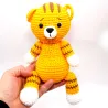 Crocheted animals tubs, gifts for kids