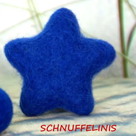 felted star ornaments, felt stars, star colorful, star wool felted