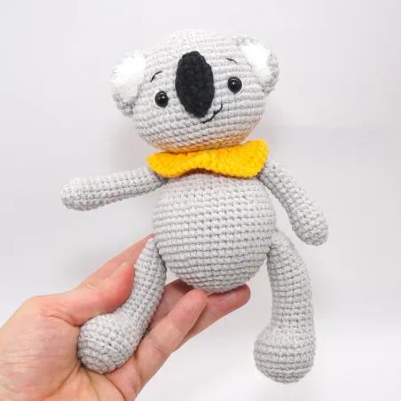 Crocheted animals koala carla, gifts for kids