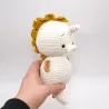 Crocheted animals bunny Charlotta, gifts for kids