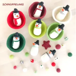 Color sorting set - Christmas