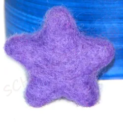 felted star ornaments, felt stars, star colorful, star wool felted