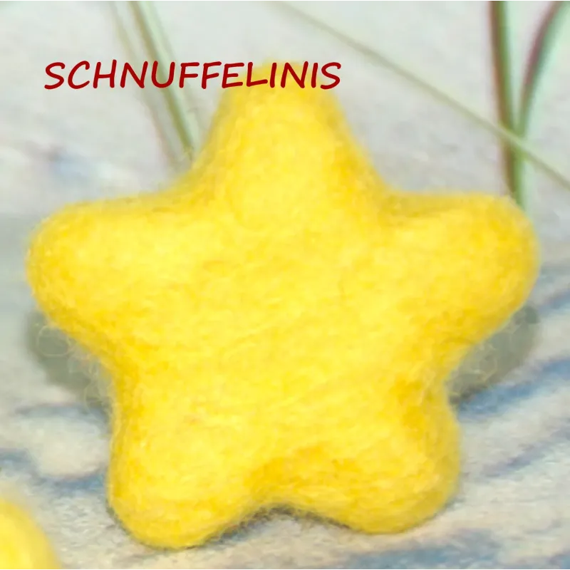 felted star ornaments, felt stars, star colorful, star wool felted